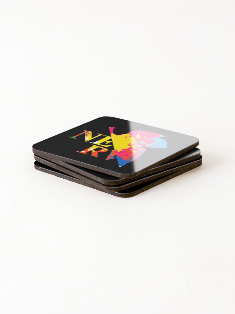 Thumbnail 4 of 5, Coasters (Set of 4), Nerv Logo designed and sold by Raeex.