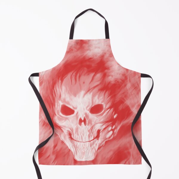 Item preview, skull on fire Scary Dark Man Spooky Horror Bones Rock Gothic Occult Punisher designed and sold by BestDesign87.