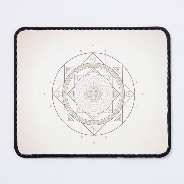 Item preview, Karmic Light Code - Astral Compass (Rose Gold Light Background) designed and sold by LunaDawnArt.