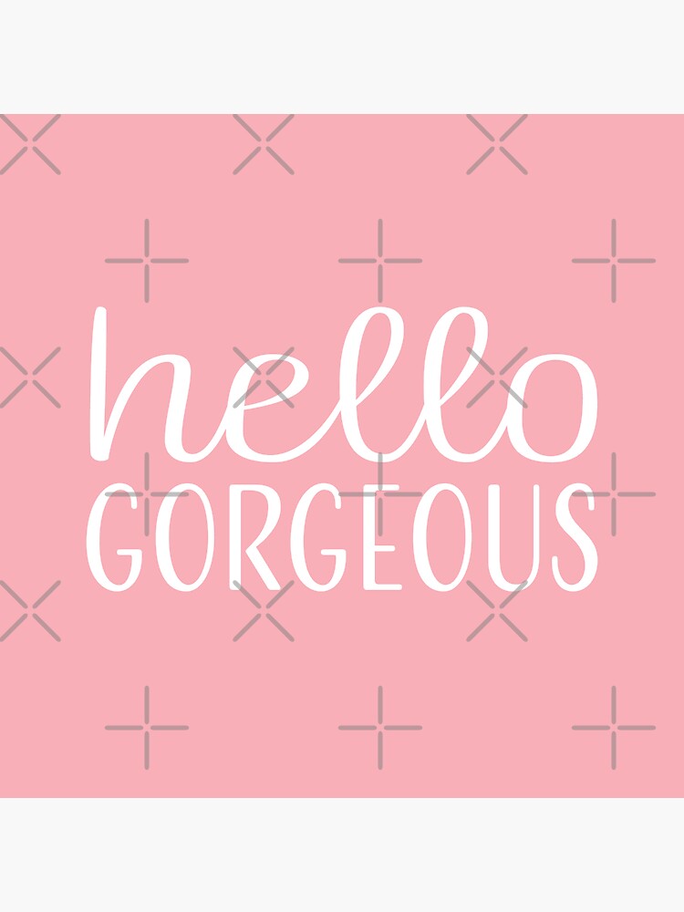 "Hello Sticker by dakotareilly Redbubble