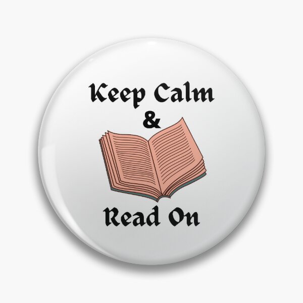 Item preview, Keep Calm And Read On - funny and cute T-Shirts Quotes designed and sold by Designspot2020.