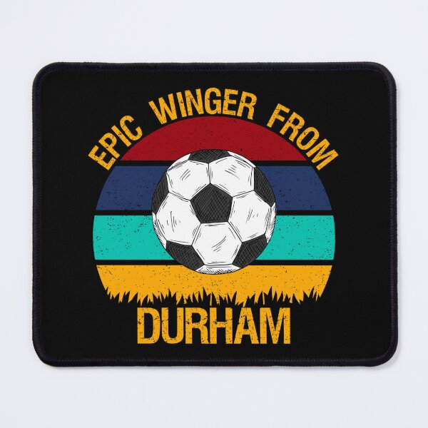Item preview, Epic Winger From Durham Vintage Soccer Sticker designed and sold by rollinsale.
