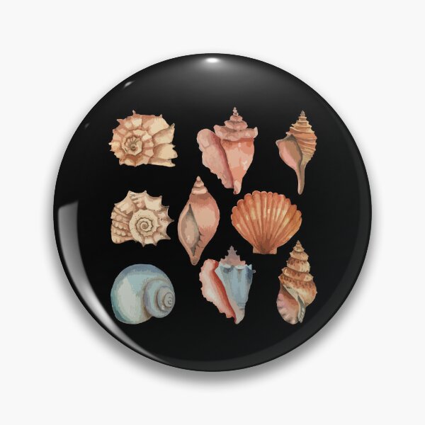 Item preview, Vintage Seashells Graphic Art Seashell Lover Beach Conch designed and sold by Dressed For  Duty.