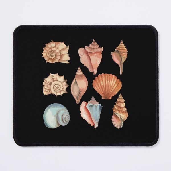 Item preview, Vintage Seashells Graphic Art Seashell Lover Beach Conch designed and sold by Dressed For Duty.
