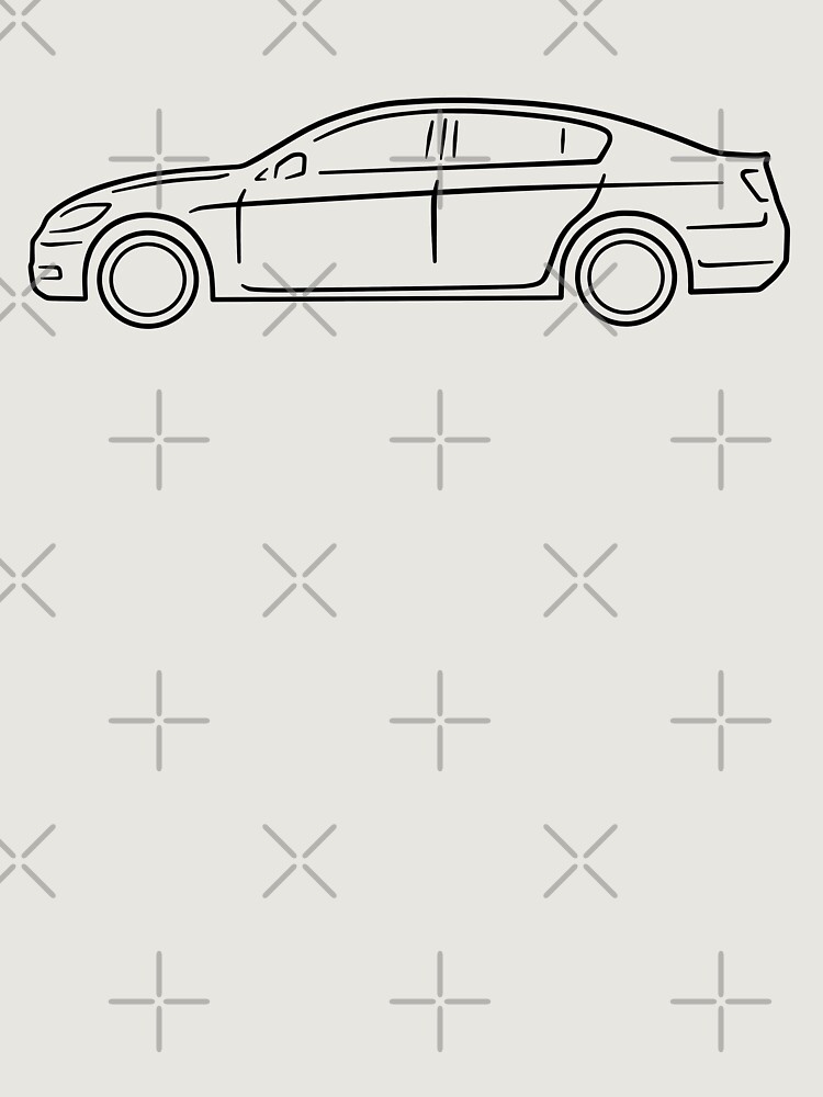Thumbnail 6 von 6, Premium Oversized Pullover, Lexus GS300 designt und verkauft von AutoClub.
