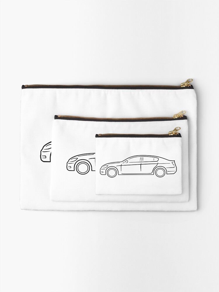 Thumbnail 2 of 4, Zipper Pouch, Lexus GS300 designed and sold by AutoClub.
