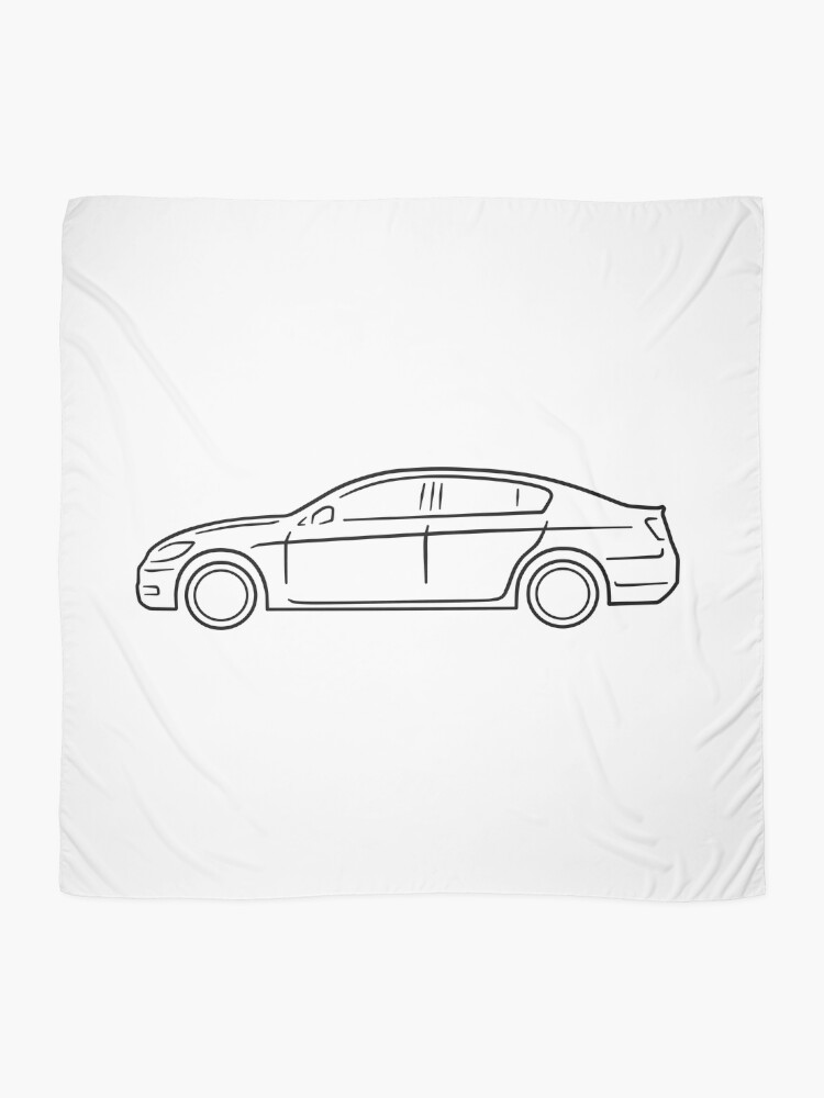 Thumbnail 2 of 3, Scarf, Lexus GS300 designed and sold by AutoClub.