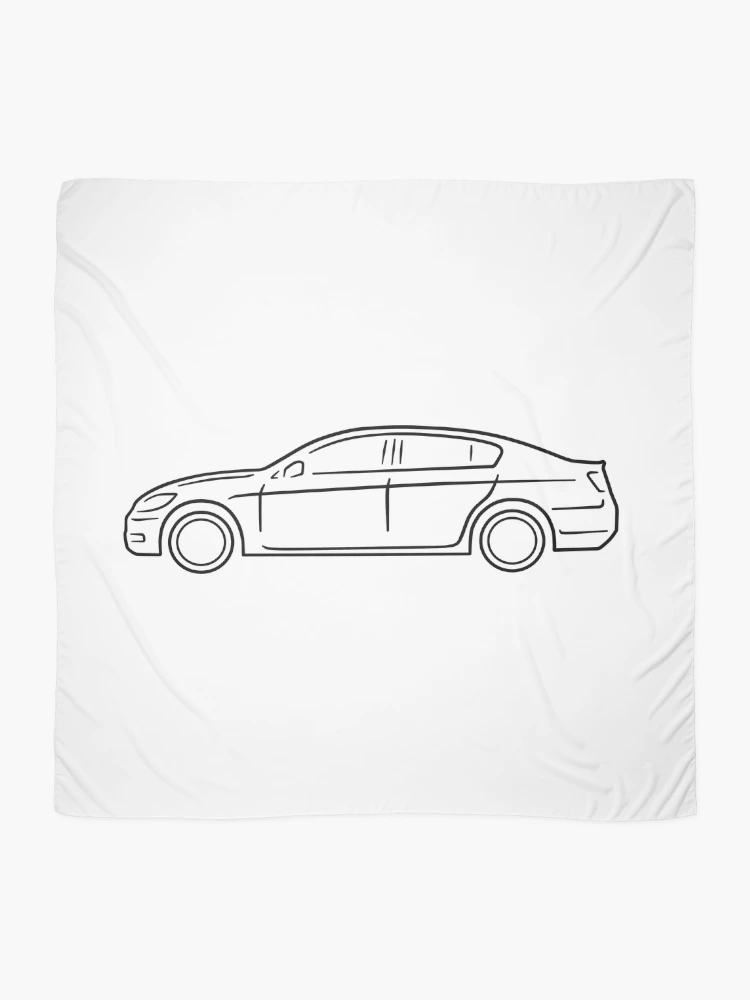 Thumbnail 2 of 3, Scarf, Lexus GS300 designed and sold by AutoClub.