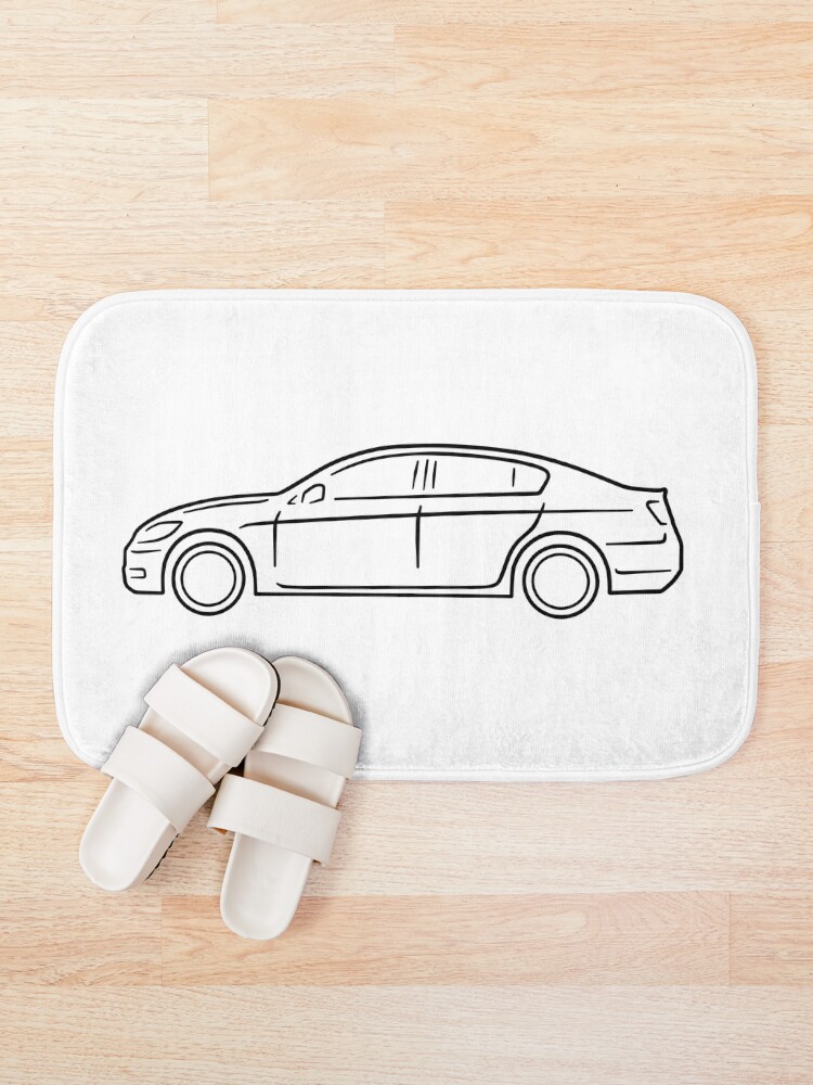 Thumbnail 1 of 6, Bath Mat, Lexus GS300 designed and sold by AutoClub.