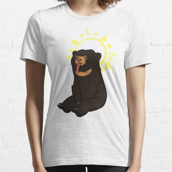 Black Bear Cubs On Vintage Car Women'S Novelty T-Shirt Streetwear