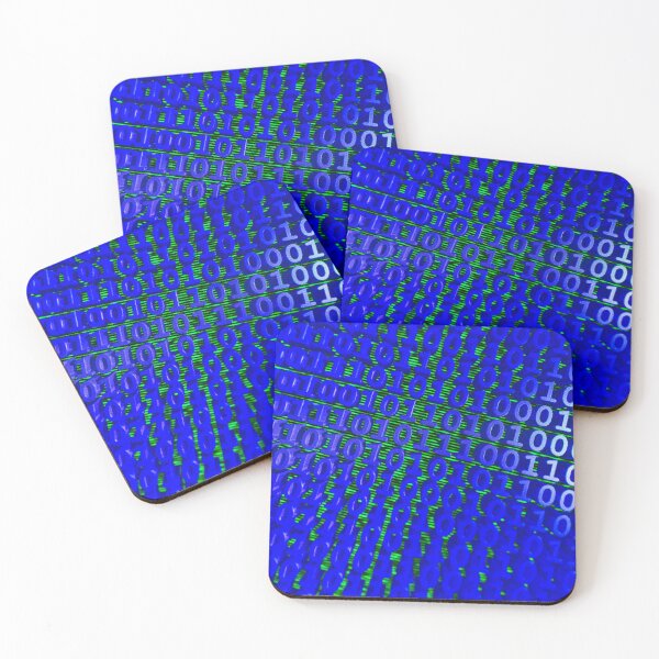 Item preview, Binary Numbers, Computer Talk, Blue designed and sold by Paul Thompson Photography.