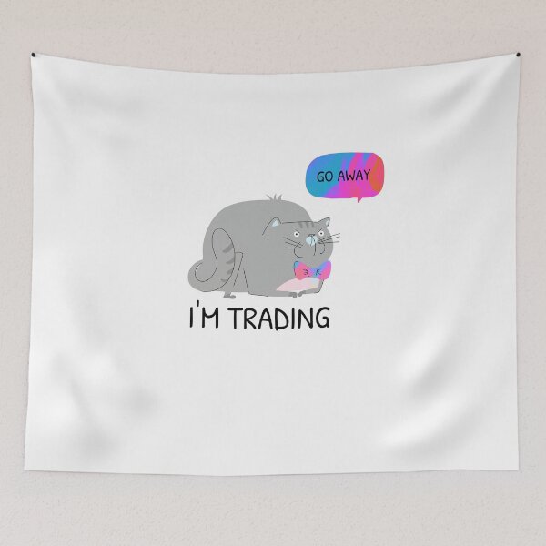 Item preview, Sarcastic Cat | Funny Traders Gift | Gift for stocks, forex, options, crypto and day traders | Funny Cat | Cat lover trader designed and sold by TradingTeesKids.