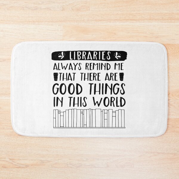 Item preview, Libraries always remind me that there are good things in this world designed and sold by KARDOL.