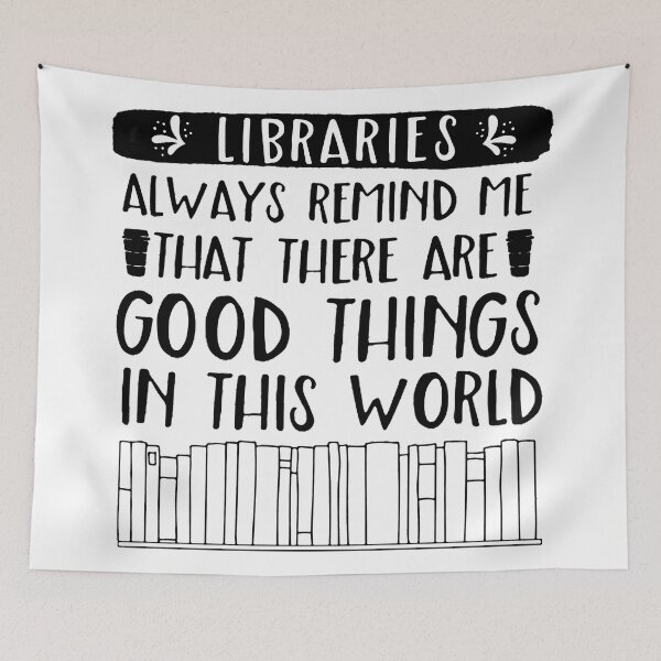 Item preview, Libraries always remind me that there are good things in this world designed and sold by KARDOL.