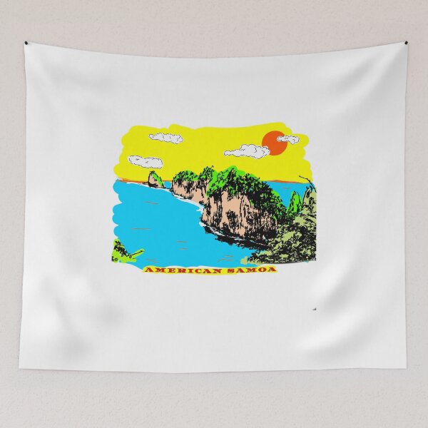 Item preview, American Samoa designed and sold by SatyaYug.