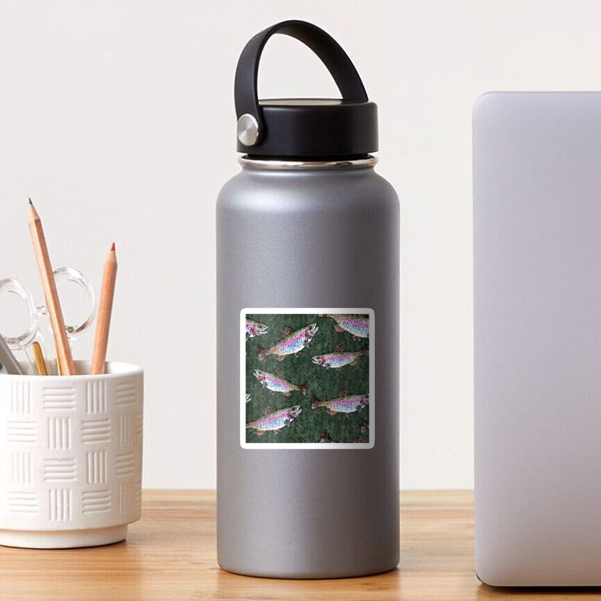 Vista previa del artículo con la obra «Pegatina», diseñado y vendido por Michelebuttons.