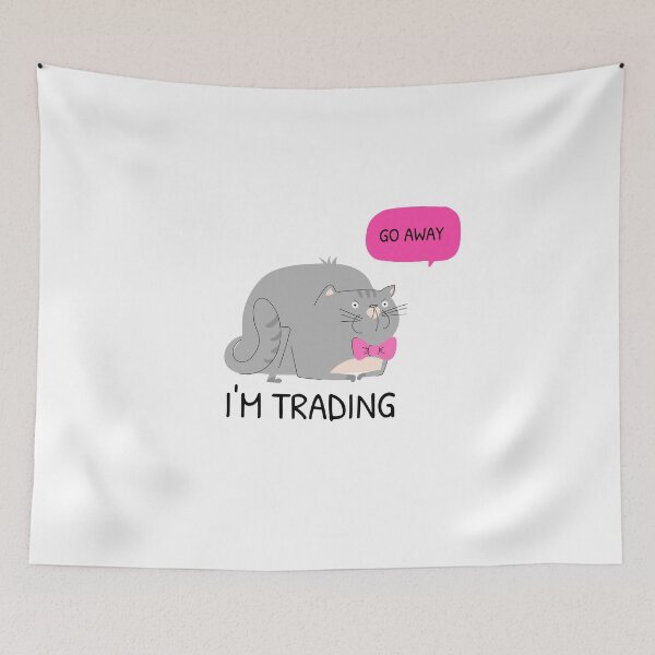 Item preview, Sarcastic Cat | Funny Traders Gift | Gift for stocks, forex, options, crypto and day traders | Funny Cat | Cat lover trader designed and sold by TradingTeesKids.