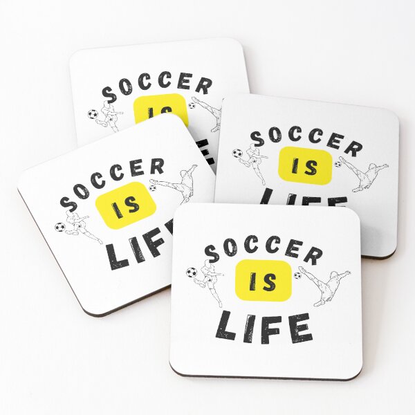 Item preview, Soccer is life. designed and sold by Design Vibes.