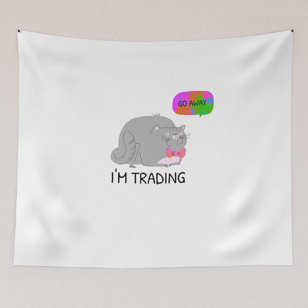 Item preview, Sarcastic Cat | Funny Traders Gift | Gift for stocks, forex, options, crypto and day traders | Funny Cat | Cat lover trader designed and sold by TradingTeesKids.