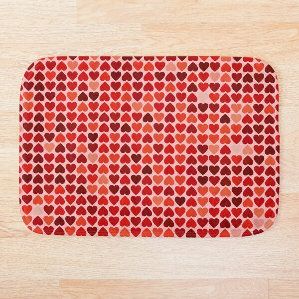 Item preview, Cute Red Hearts - Pattern designed and sold by TheEndlessStore.
