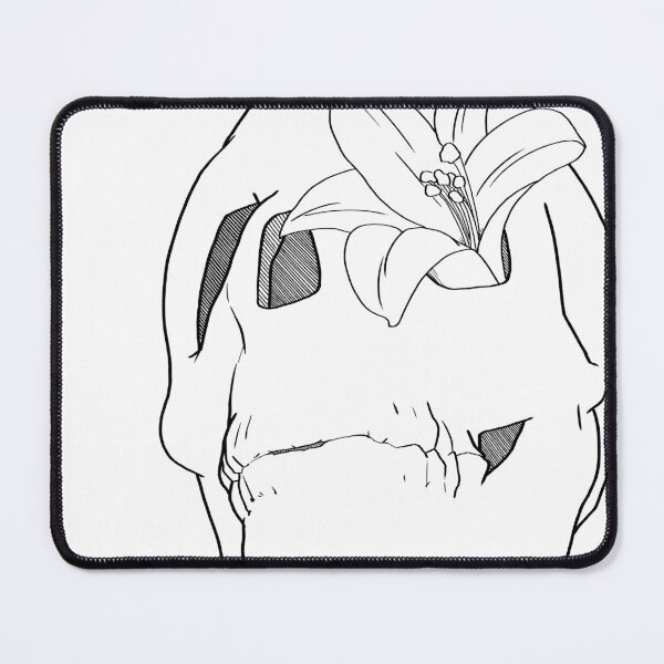 Item preview, Graphic Style Skull with Lily  designed and sold by Saanis.