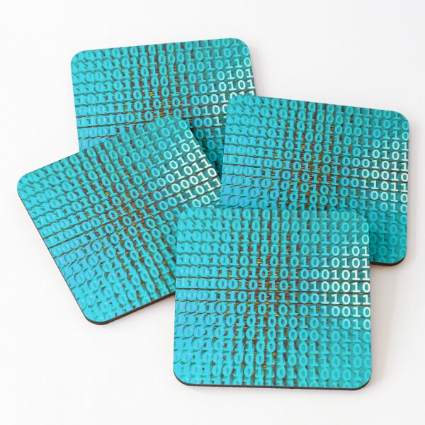 Item preview, Binary Numbers, Computer Talk, Light Blue designed and sold by Paul Thompson Photography.