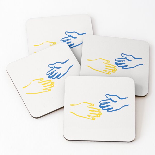 Item preview, Hands together, Keep together with Ukraine, Hands together with Ukraine, Gather together, Come together, Better together, Hand in hand, Drawn together, Support Ukraine designed and sold by DianaN22.
