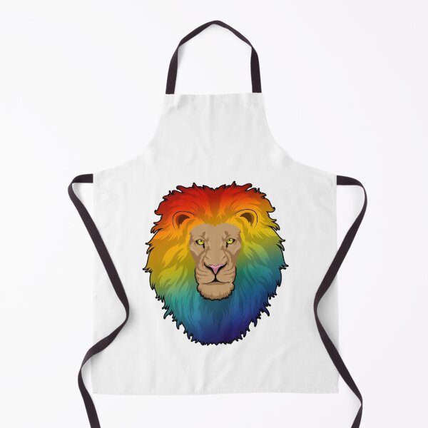 Item preview, Lion in Rainbow Colours designed and sold by Snabdesign84.