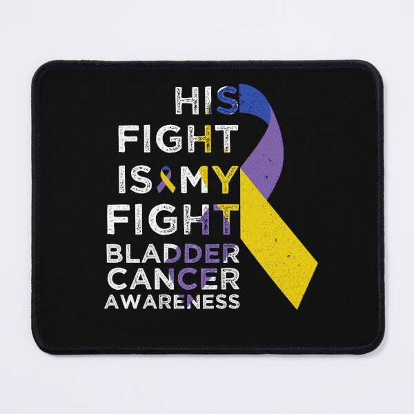 Item preview, His Fight Is My Fight Bladder Cancer Awareness Support designed and sold by cssdru.