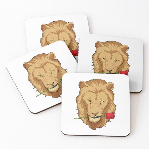 Item preview, Lion with Rose designed and sold by Snabdesign84.
