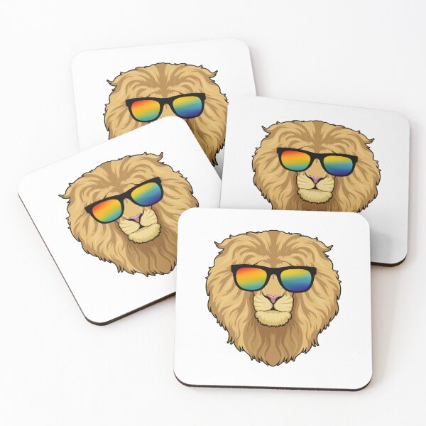Item preview, Lion with Sunglasses designed and sold by Snabdesign84.