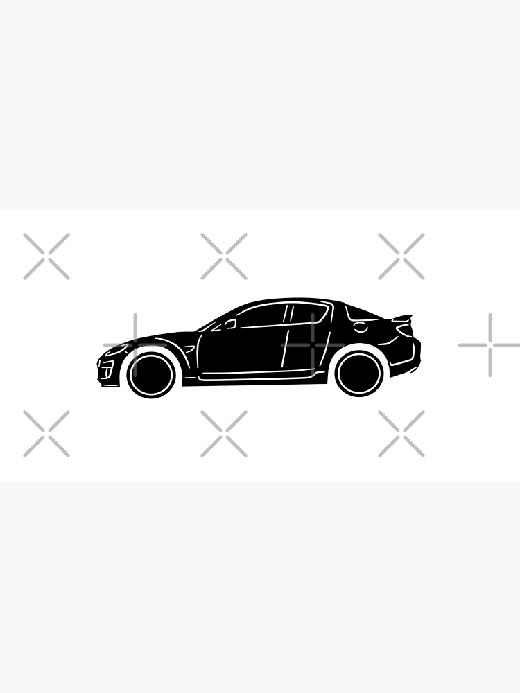 Thumbnail 5 of 5, Mouse Pad, Mazda RX8 designed and sold by AutoClub.