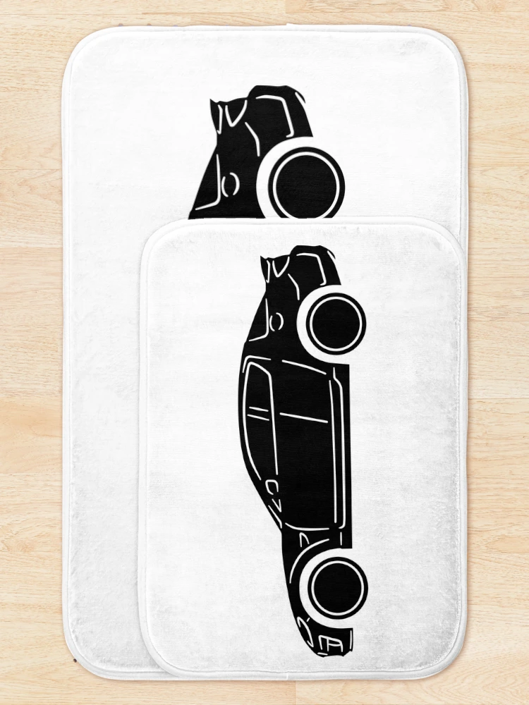 Thumbnail 5 of 6, Bath Mat, Mazda RX8 designed and sold by AutoClub.