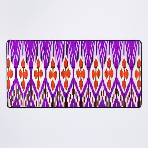 Item preview, Beautiful flower Uzbek ikat patterns - Ikat uzbek designed and sold by LeFabriqueOuz.
