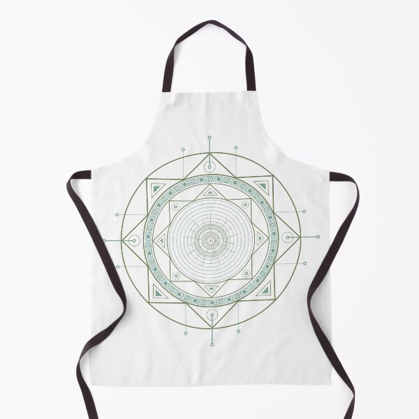 Item preview, Karmic Light Code - Astral Compass (Green/Teal Recolor) designed and sold by LunaDawnArt.