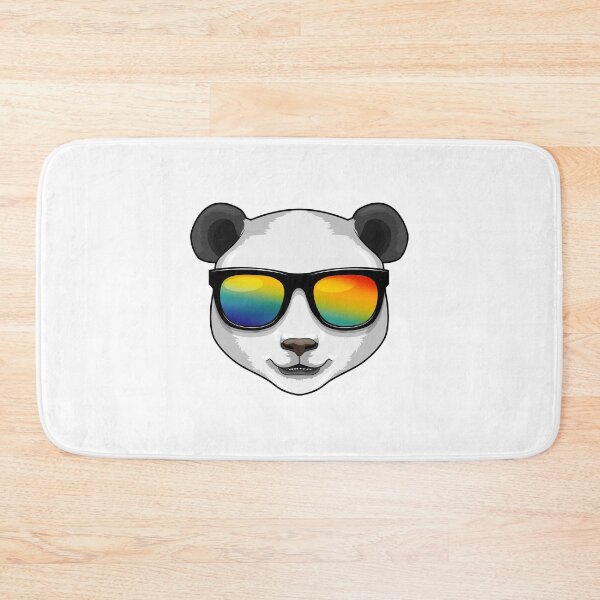 Item preview, Panda Sunglasses Rainbow designed and sold by Snabdesign84.
