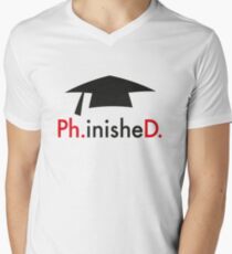 Ph.D. Men's V-Neck T-Shirt