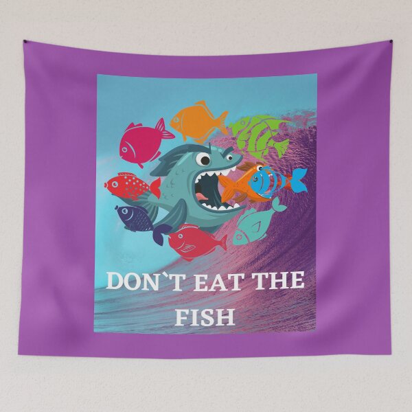 Item preview,  DON`T EAT THE FISH. designed and sold by marie1919.