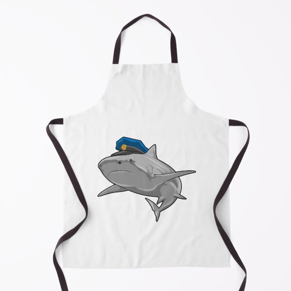 Item preview, Shark as Police officer Police designed and sold by Snabdesign84.