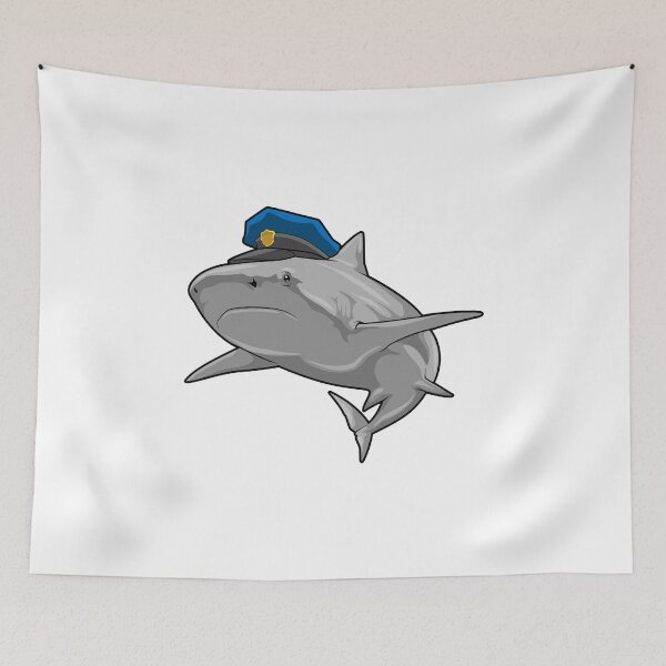 Item preview, Shark Cop Police hat Police designed and sold by Snabdesign84.