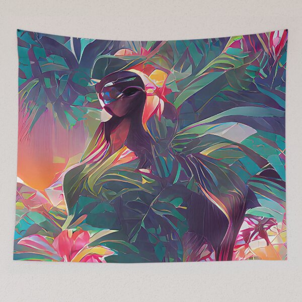 Item preview, Alien Lady of the Tropics designed and sold by PlacidHinds.