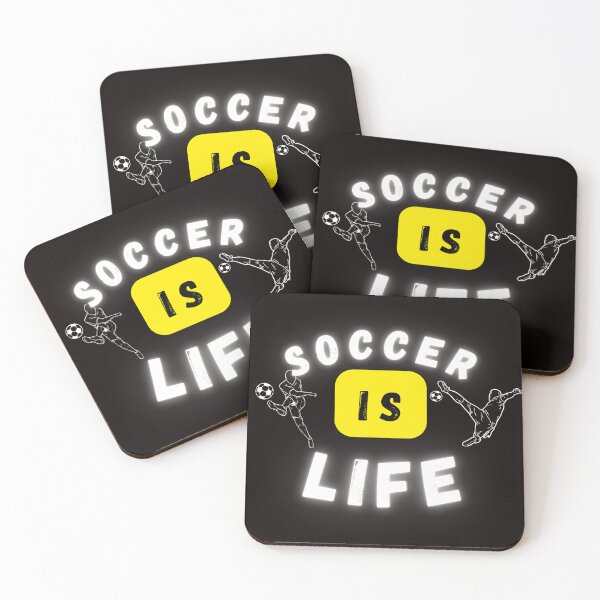 Item preview, Soccer is life. designed and sold by Design Vibes.