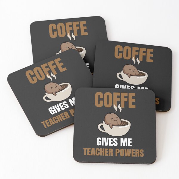 Item preview, Coffee Gives Me Teachers Powers- Coffee Funny Coffee Gift For Coffee Lovers  designed and sold by unique things.