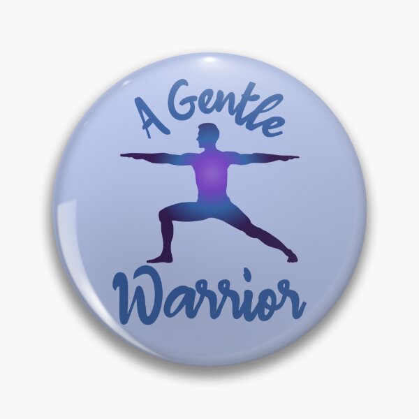 Item preview, A Gentle Warrior Yoga Pose designed and sold by MindfulMeta.