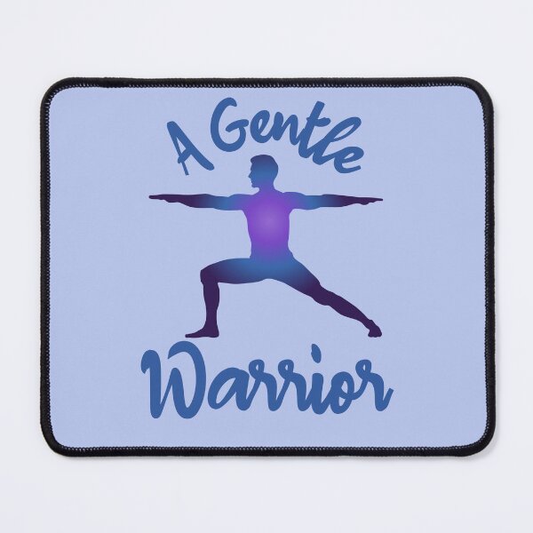 Item preview, A Gentle Warrior Yoga Pose designed and sold by MindfulMeta.