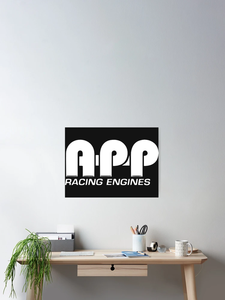 Thumbnail 2 of 3, Poster, APP RACING ENGINES designed and sold by Racingdecals.