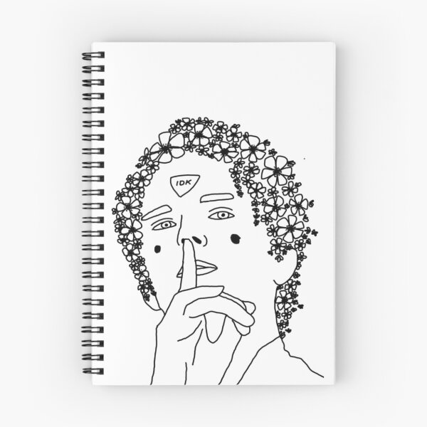 Item preview, Dallon Weekes Line Art Flowers designed and sold by andreadkc.
