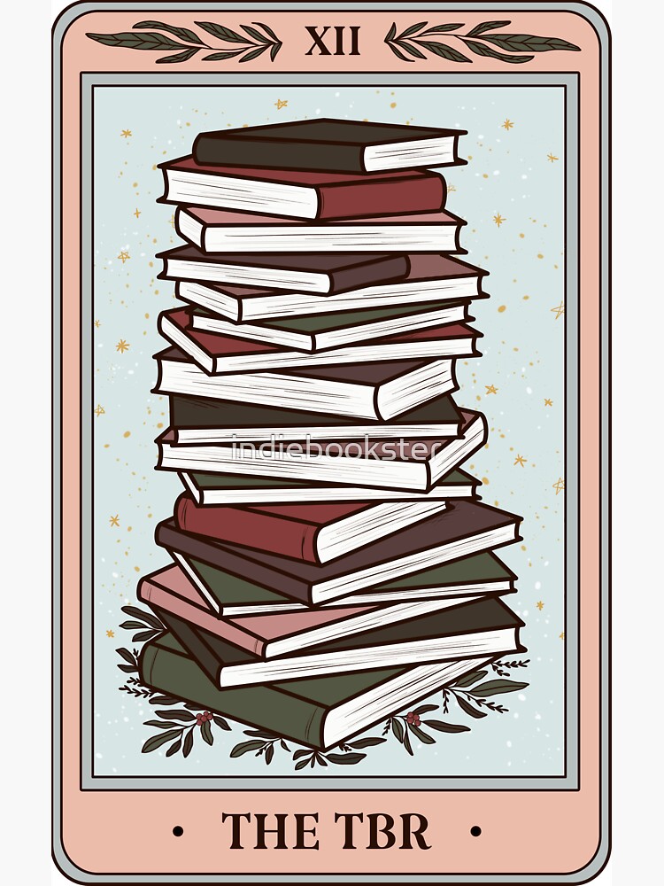 Book Lovers Wall Art Bookish Flair Book Hoarder Wall Decor Sticker