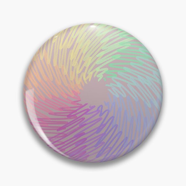 Item preview, Loosely drawn rainbow circle on pink designed and sold by PauwieArtStudio.