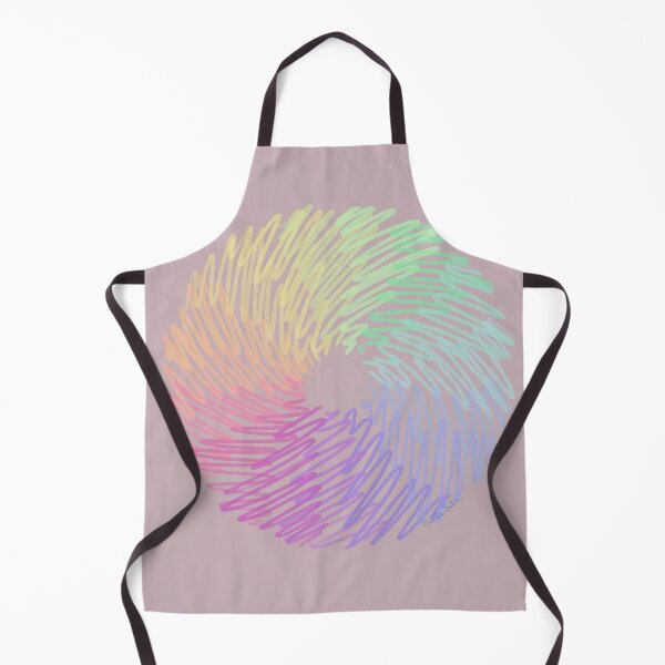 Item preview, Loosely drawn rainbow circle on pink designed and sold by PauwieArtStudio.